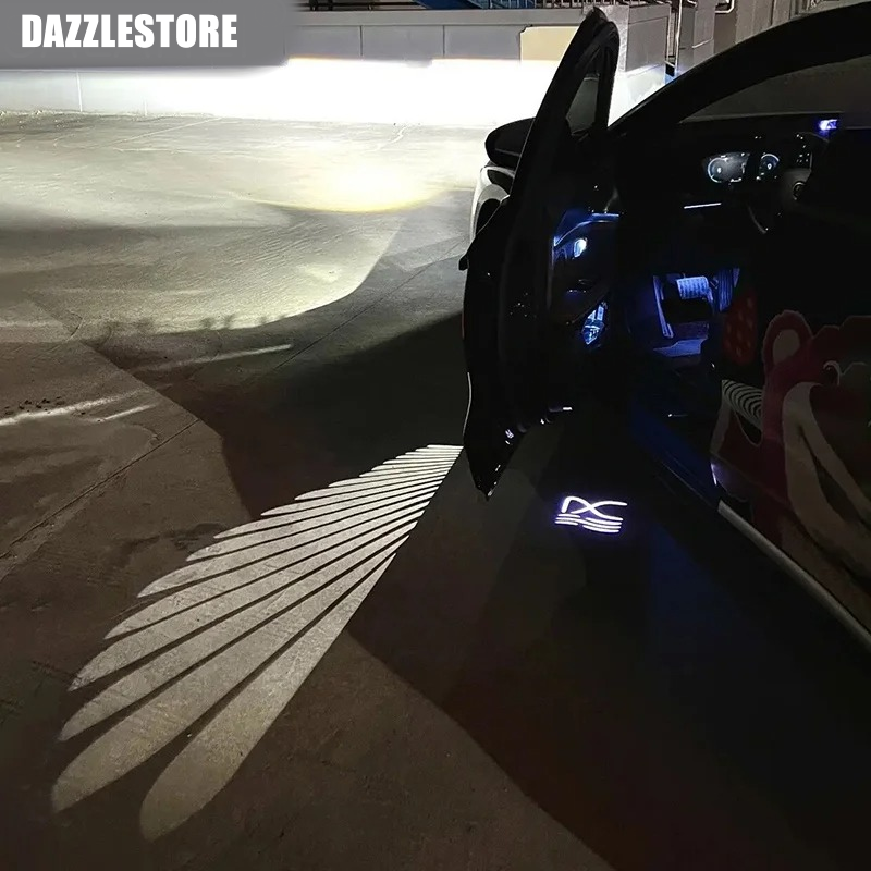 DazzleStore Evrensel Melek Kanatlı Led Işığı