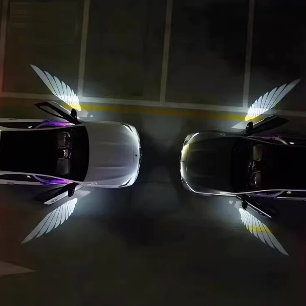 DazzleStore Evrensel Melek Kanatlı Led Işığı