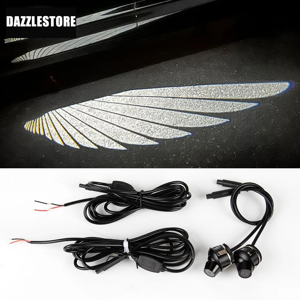 DazzleStore Evrensel Melek Kanatlı Led Işığı